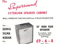 Promotional Leaflet for the Supersound Extension Speakers