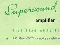 A6 promotional leaflet