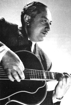 The well known jazz guitarist Ivor Mairants
